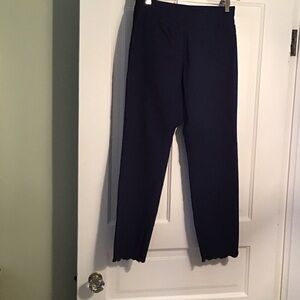 Chic Navy Ankle Pants